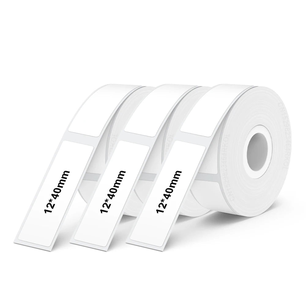 Mini Thermal Printer P15 Label Printer Portable Bluetooth Adhesive Sticker Labeller Inkless Labeling Machine with Thermal Paper