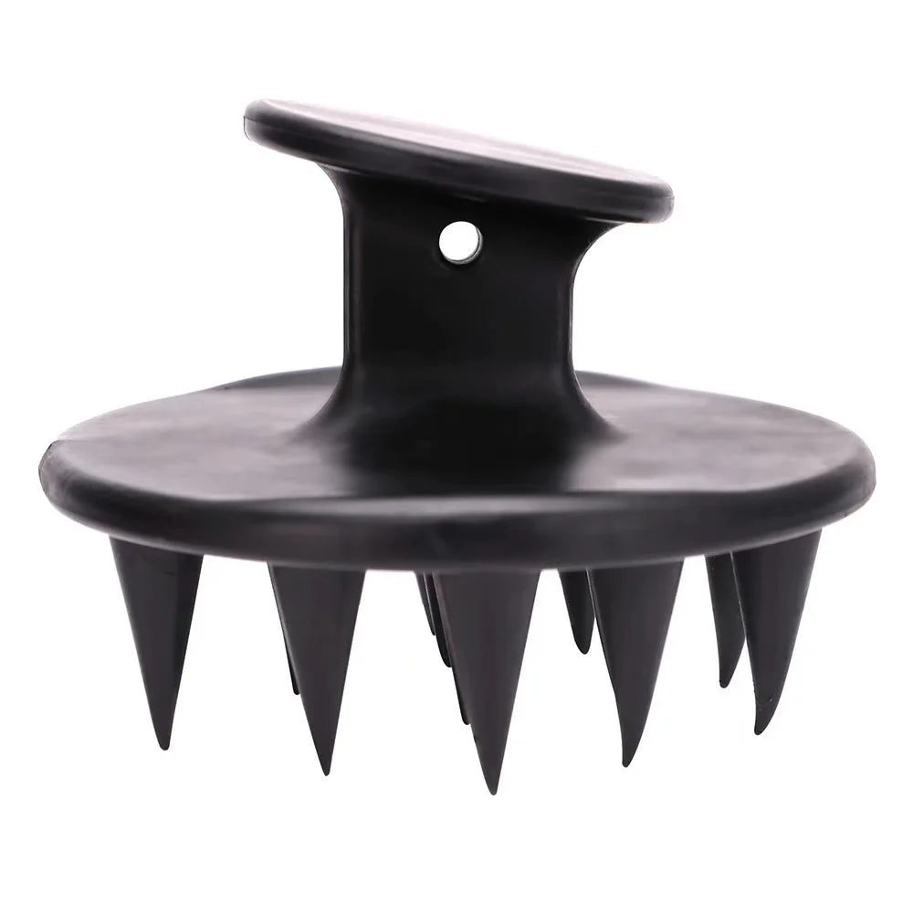 Silicone Scalp Hair Massage Brush Shampoo Massage Comb Bath Wash Hair Care Root Scalp Massager Shower Brush Salon Hair Tool