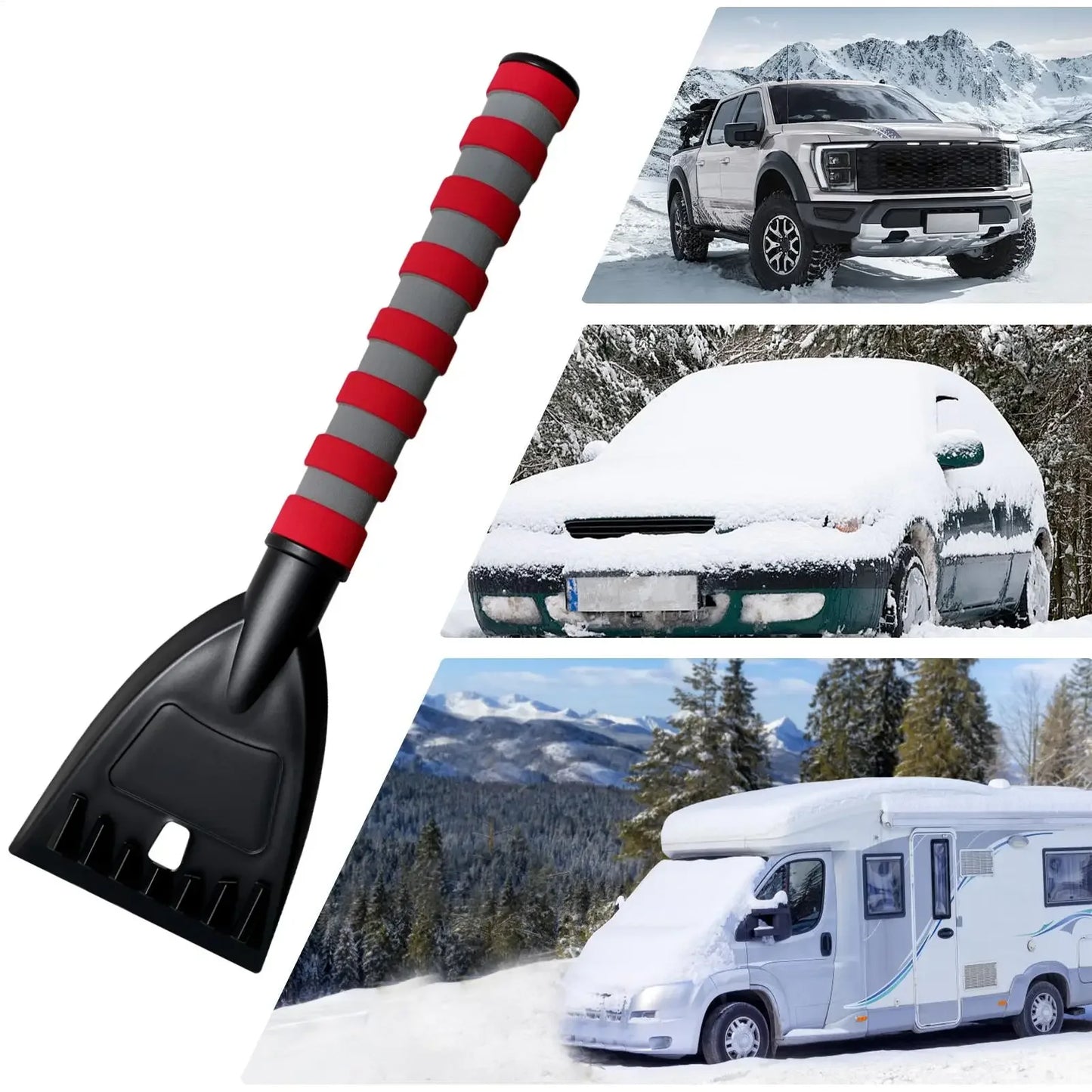 Universal Car Snow Shovel Ice Scraper Multifunctional Auto Windshield Frost Snow Ice Removal Car Accessories
