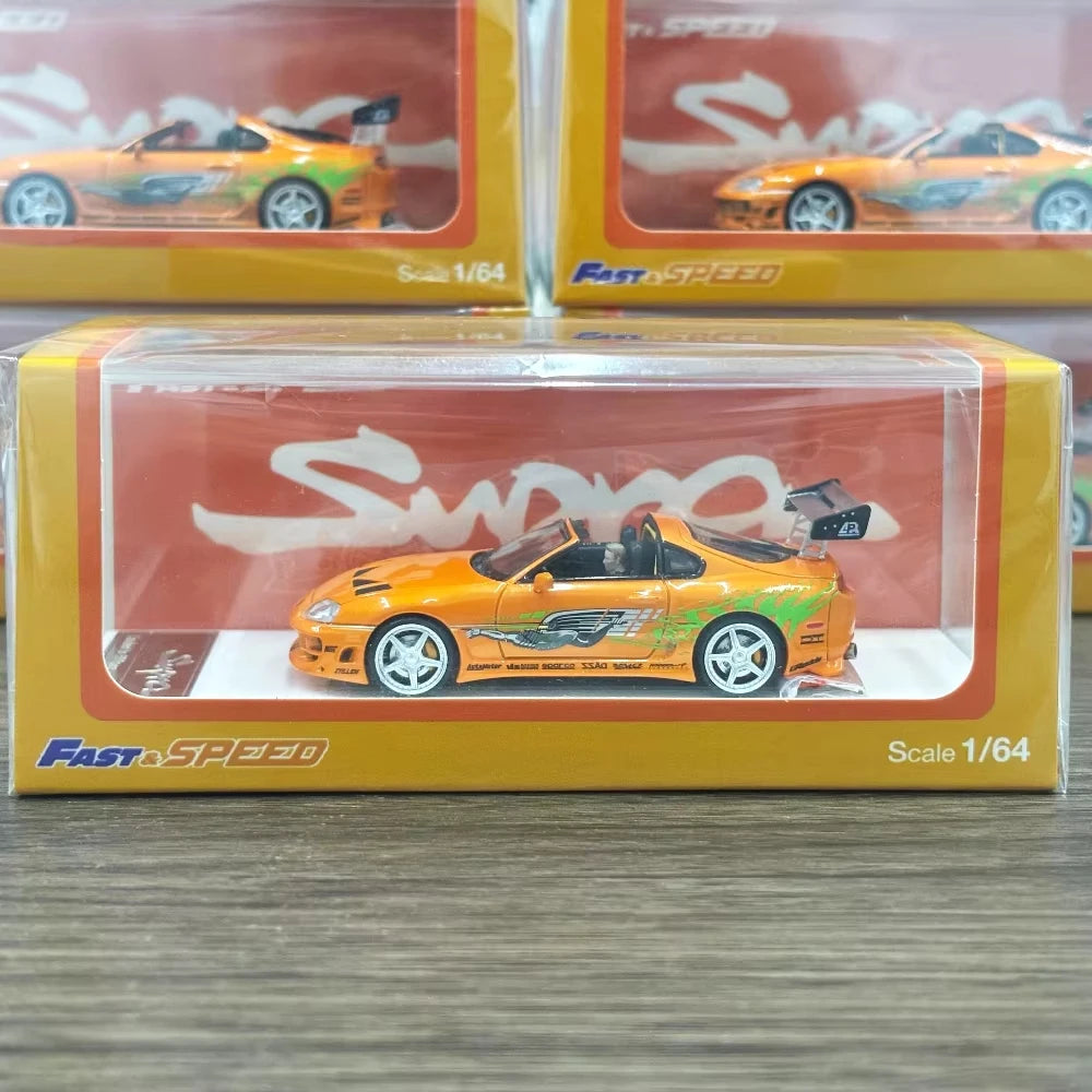 Fast Speed 1:64 A80 Z Targe Fast Furious Diecast Model Car