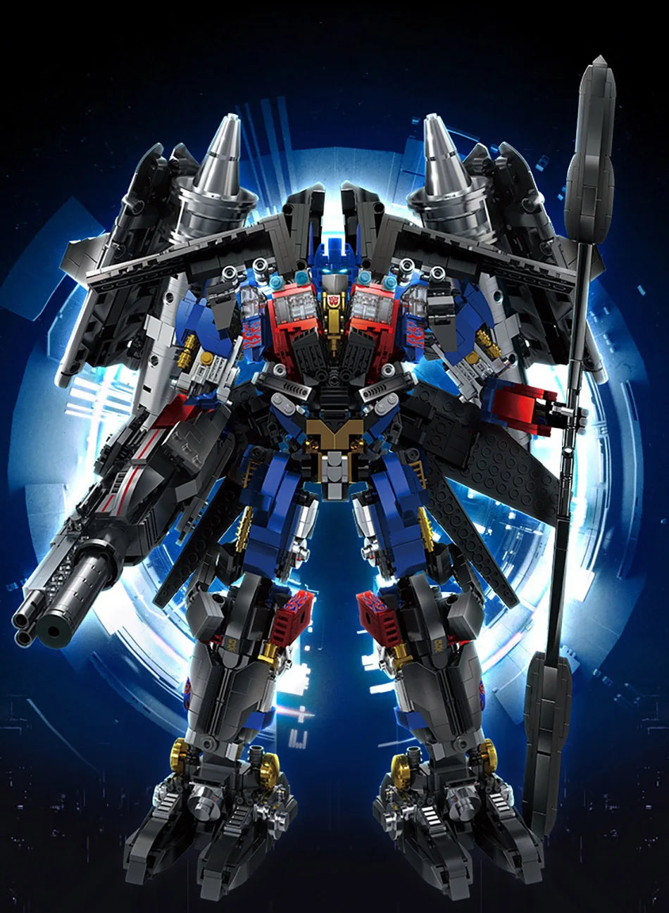 Cyber Mecha Model Building Blocks - Storm Freedom Ancestor Mechanical Robot Assembly Kit for Kids & Adults