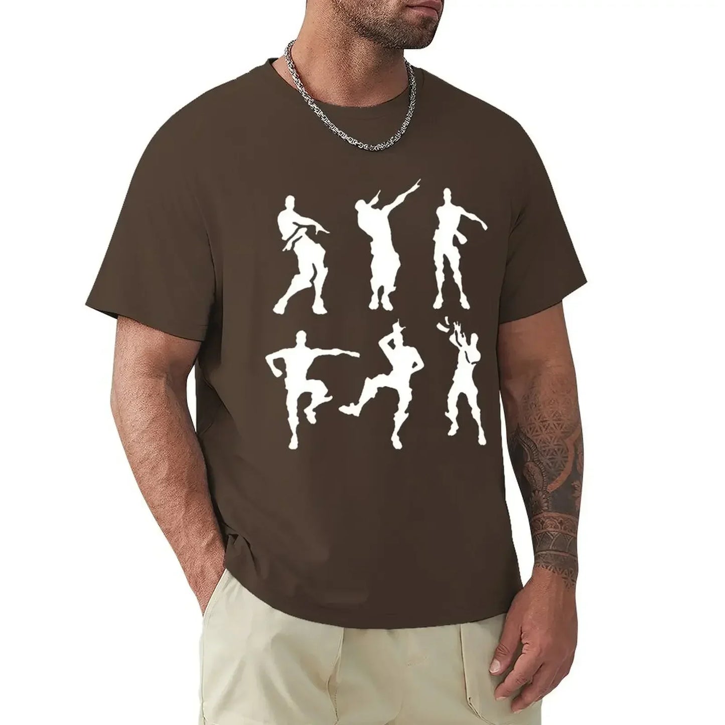 Fortniter Celebrations T Shirt Adult Men's Gaming Dance T-Shirt Discout Hot New Fashion Short Sleeve TShirt Cotton Top Tees