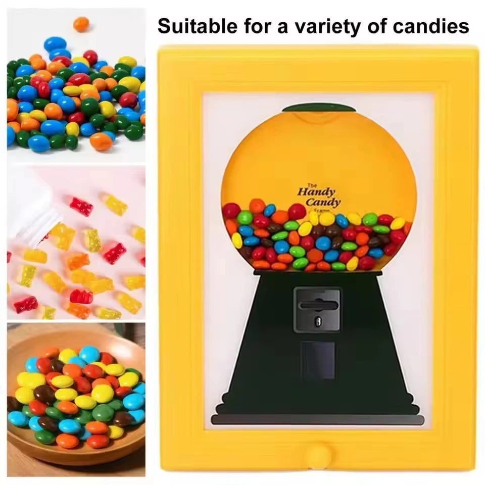 Candy Dispenser Picture Hanging Suitable Handy Fast Distribution Candies For Birthday & Holiday Gifts Creativity Storage Decors