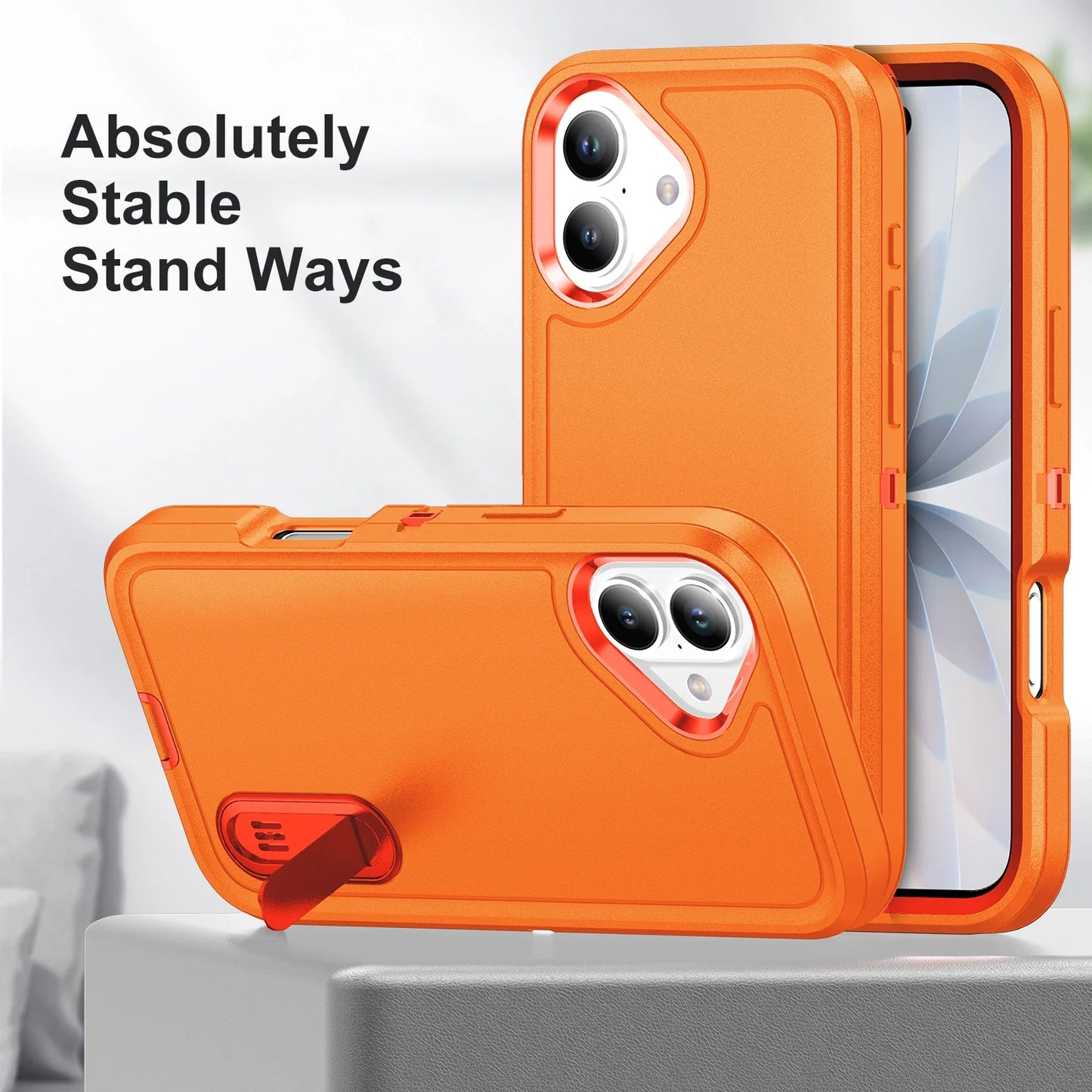 Phone Cases Protective Cover Hard Case for Iphone 17 Pro Max 17 Air Iphone17 16 Plus Heavy Duty Accessories
