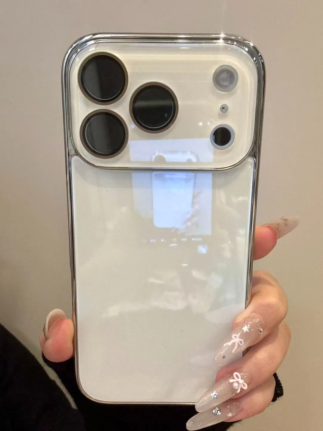 Luxury Tempered Glass Camera Protection Case for iPhone 17 16 15 14 13 12 11 Pro Max Plating Bumper Shockproof Hard Back Cover