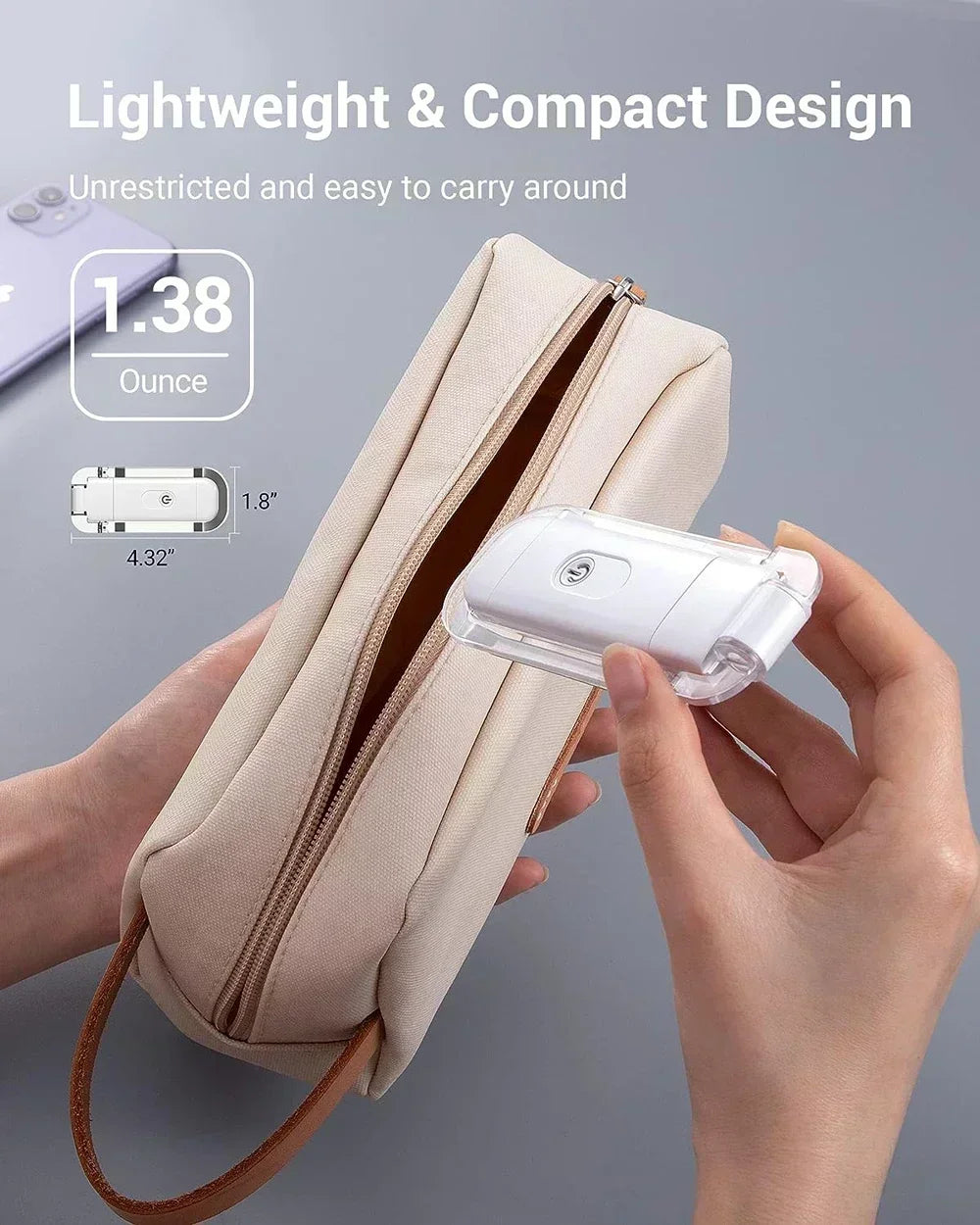 Book Light Brightness Adjustable for Eye-Protection USB Rechargeable LED Clip on Portable Bookmark Light for Reading in Bed Car