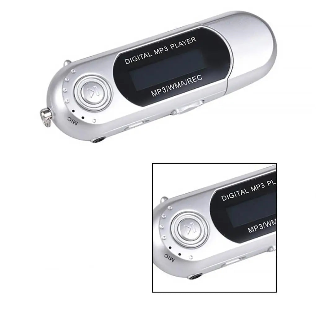 Music MP3 Player Definition Battery Operation Radio Long Endurance Saving Smooth U Disk for Adults Teenagers
