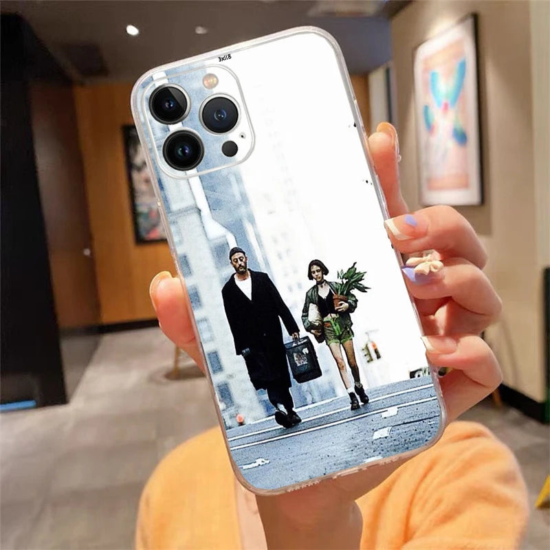 Phone Case For iphone 17 Air 17 16 Pro Max 15 14 13 Pro Max 15 16 Pro 15Plus Leon Matilda Natalie Portman