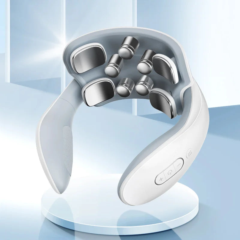 Intelligent Multifunction Neck Massager Cervical Spine Massager Wireless Portable Neck Massager Constant Temperature Home