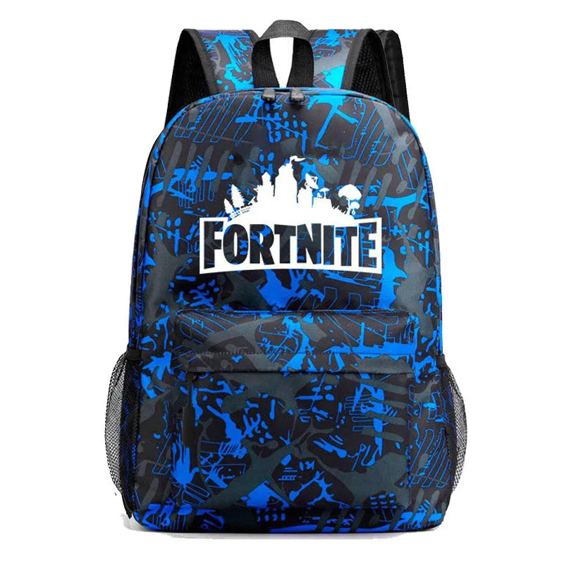 Game Fortnite Backpack for Boys Girls Light Weight Bag Anime Schoolbag Student Kawaii Backpack Back To School Supplies Gift