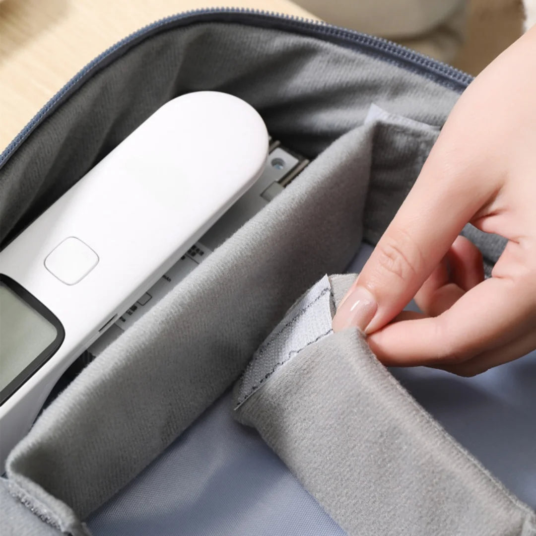 Electronics Organizer Travel Cable Organizer Bag for Electronics Accessories, Portable Tech Carring Large Storage Case