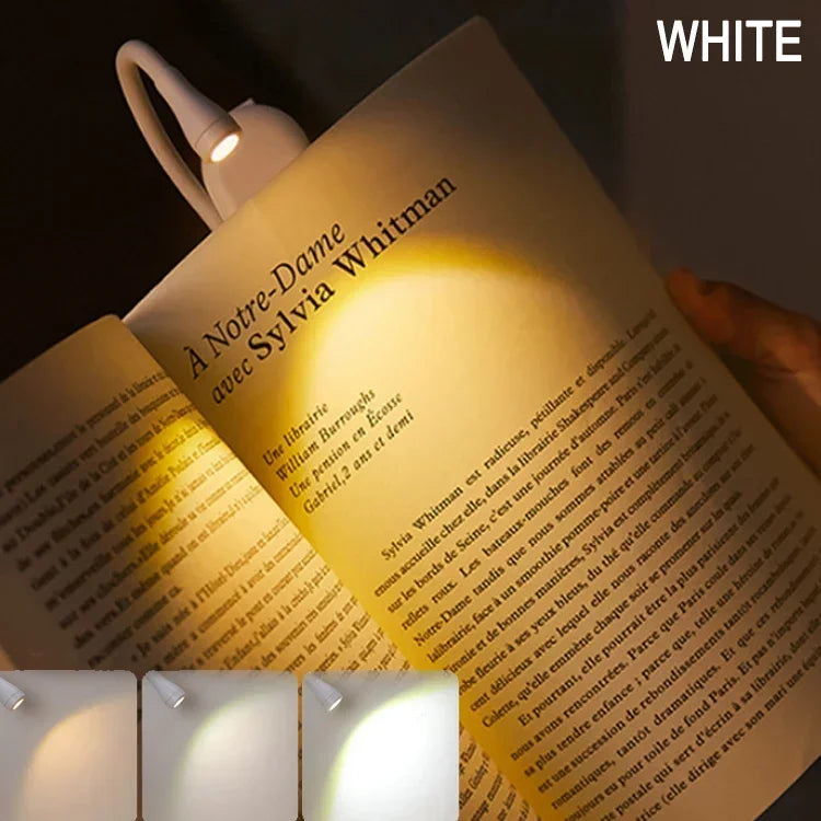 Led Usb Light Steplessly Brightening 3 Colors Book Lamp Room Lights Bed Home-appliance Read Chargeable Fixture Lamps Books Desk