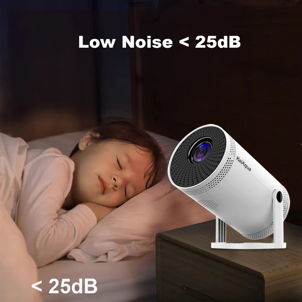 2026 New Smart Projector 4K Wifi6 290ANSI Allwinner BT5.0 1080P 1280*720P Home Cinema Outdoor Projetor Christmas Gifts Hot Sale