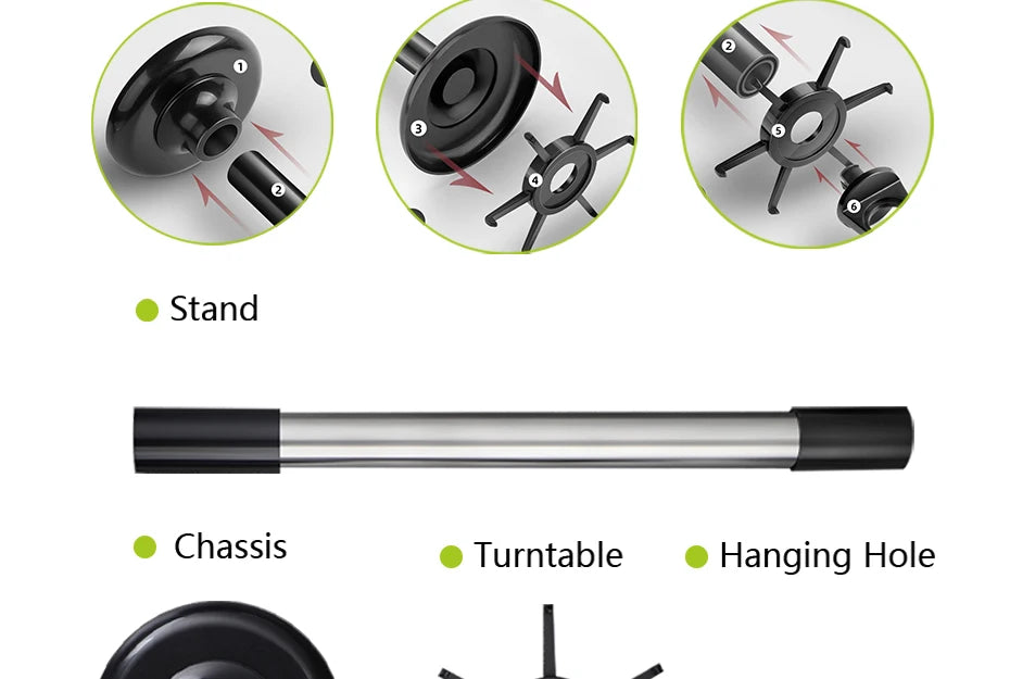 Kitchen Rotary Storage Rack Rotatable Kitchenware Organizer Hooks Spatula Spoon Knife Storage cabinet Kitchen Accessories New