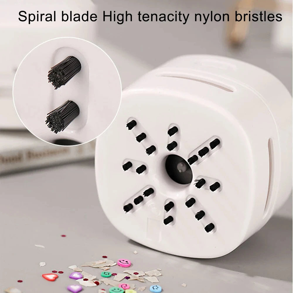 Mini Desktop Vacuum Cleaner Powerful USB Rechargeable High Suction Crumb Vacuum Detachable Design for Home Office Car