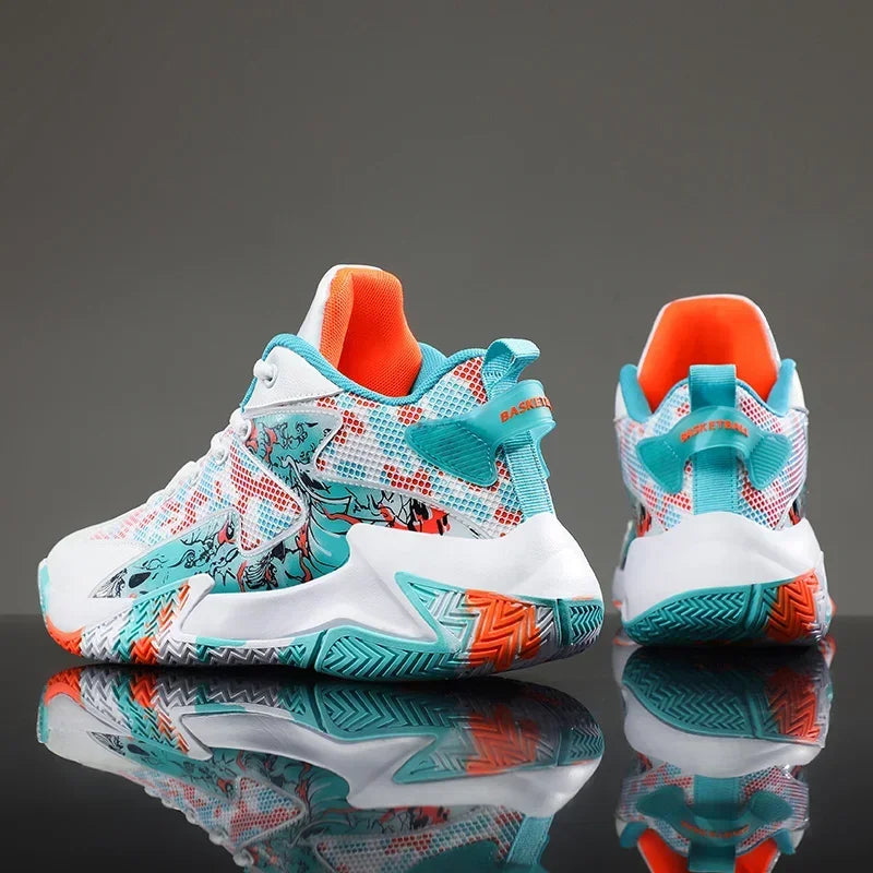 Basketball Shoes Breathable Confortable Sports Shoes Training Athletic Basketball Sneakers Men Zapatos De Mujer Tendencia 2025