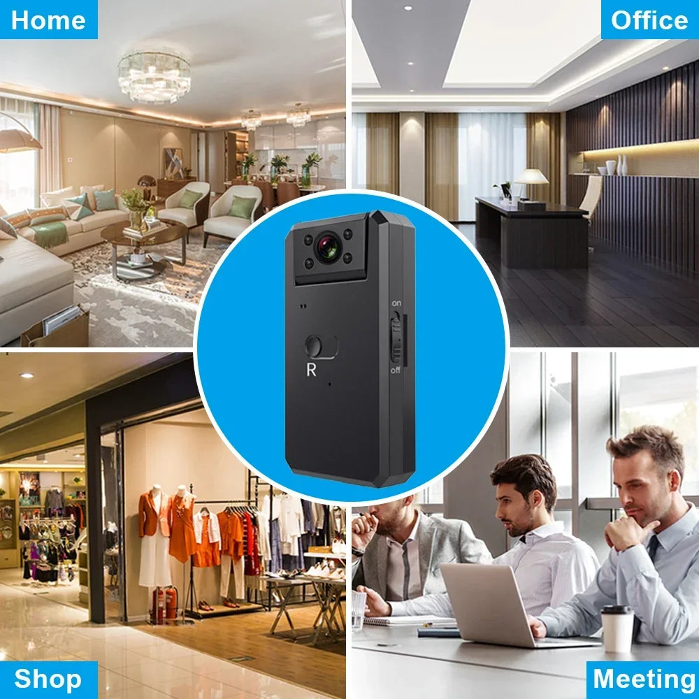 4K Mini Camera WiFi Smart Wireless Camcorder IP Hotspot HD Night Vision Video Micro Small Cam Motion Detection