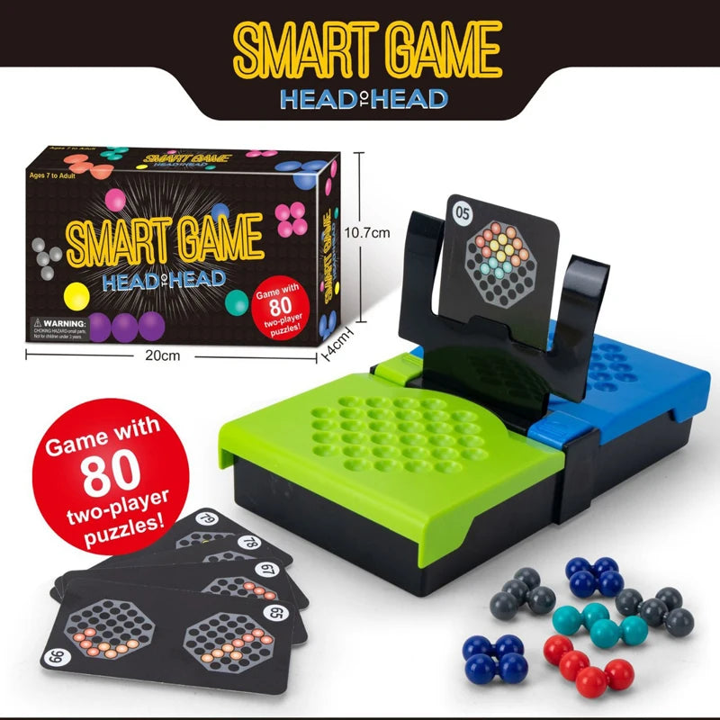 Smart Pyramid Intelligent Magic Bead iQ Battle Children's Puzzle Toy Family Gathering Game table game puzzle game