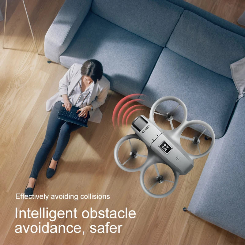 New D16 Mini Drone 8K HD Dual Camera Profesional 180° Electric Adjustable GPS Positioning Obstacle avoidance Bushless UA