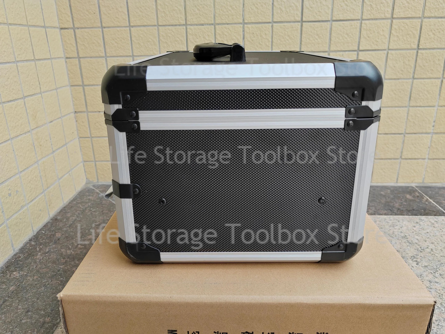 Aluminum Carrying Case Tool box Drawer Type Tool Box Organizer Multifunctional Metal Tool Box Suitcase Electrician Suitcase