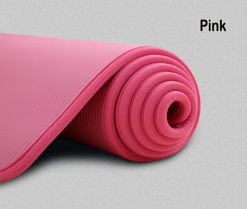 Thick Yoga Acupressure Mat for Meditation, Anti-Slip Mat, Gym Massage Pad, Body Building, Yoga, Sports Mattress at Home, 10mm