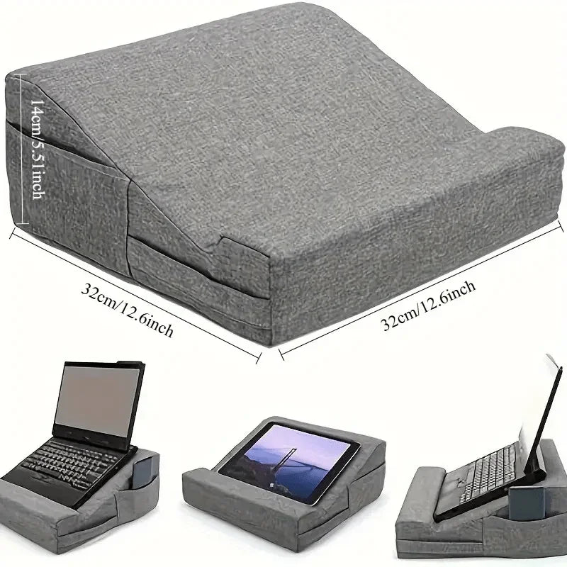 Ergonomic Laptop Stand Flat Support Tablet Stand Ipad Stand Pad Adjustable Height Comfortable Angle for Reading Notebook Support