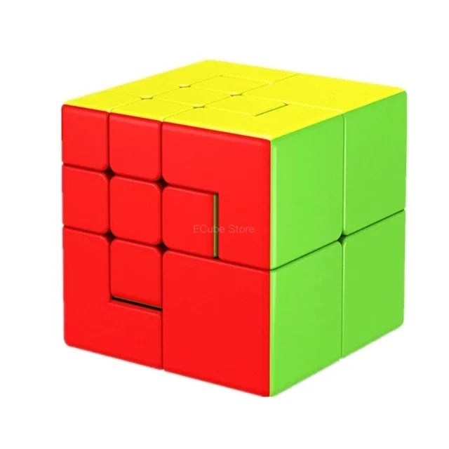[ECube] MoYu MeiLong Magic Cubes 3x3x3 Puppet Stickerless Cubing Classroom Puzzle 3x3 Puppet 1 2 Professional Educational Toy