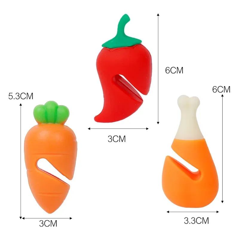 1Pcs Silicone Pot Lid Anti-spill Rack Heat-resistant Anti-Overflow Stoppers Pot Cover Lifter Holder Creative Kitchen Tool Gadget
