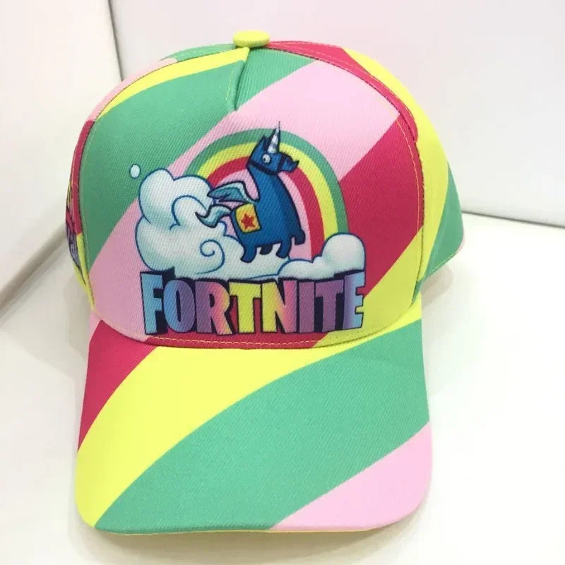 Fortnite Casual Baseball Cap Sun Visor Cap Duck Tongue Cap