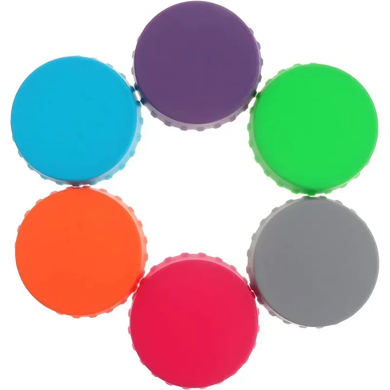 1/3/6PCS Standard Beverage Can Covers Leak Proof Sealing Cap Red Wine Soft Cap Sealing Cap Beverage Can Lids Soda Lid Protectors