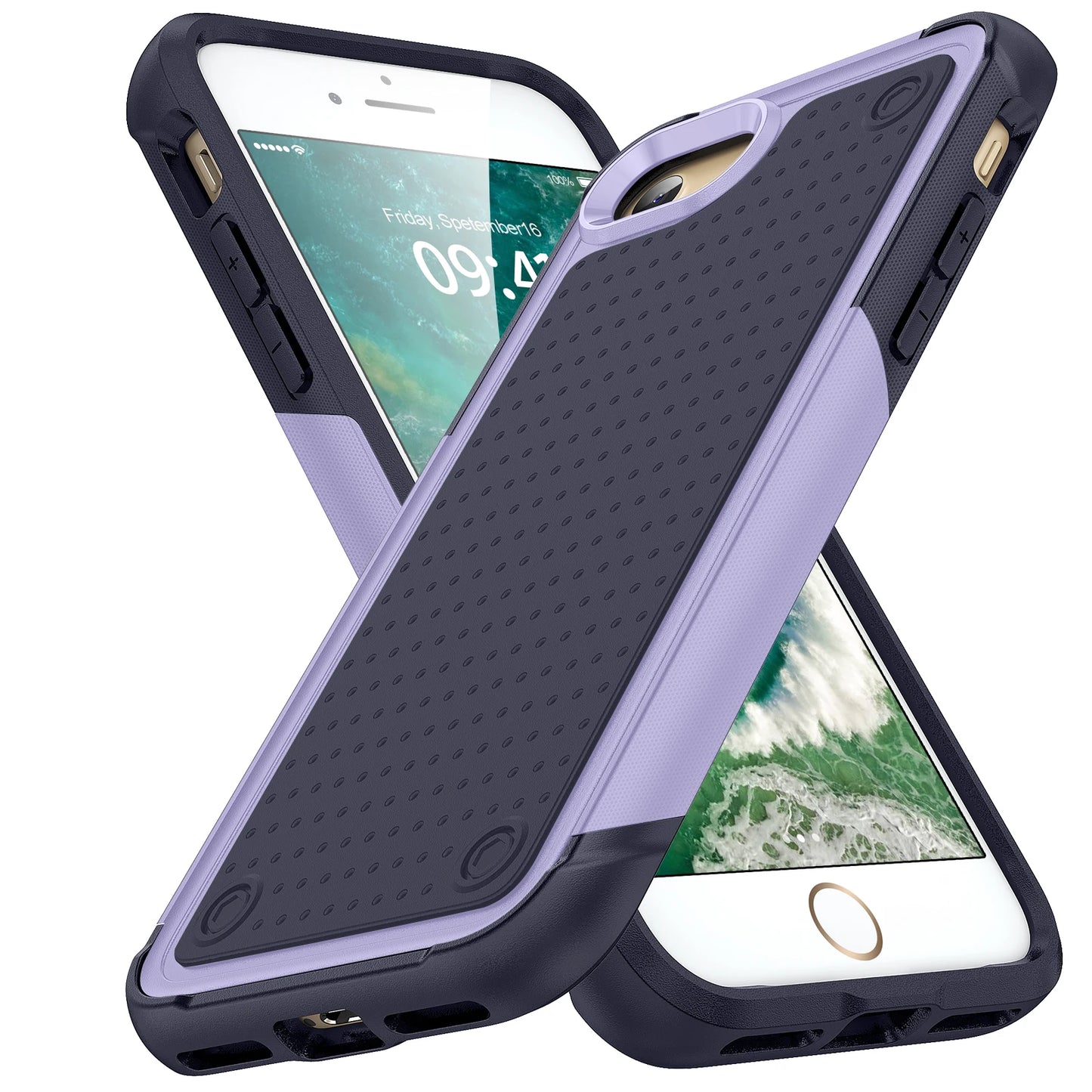 Fit iPhone SE 2020 2022 Case, Shockproof Durable Sturdy Slim Protective Case For iPhone 7/8,iPhone 7 Plus/8 Plus