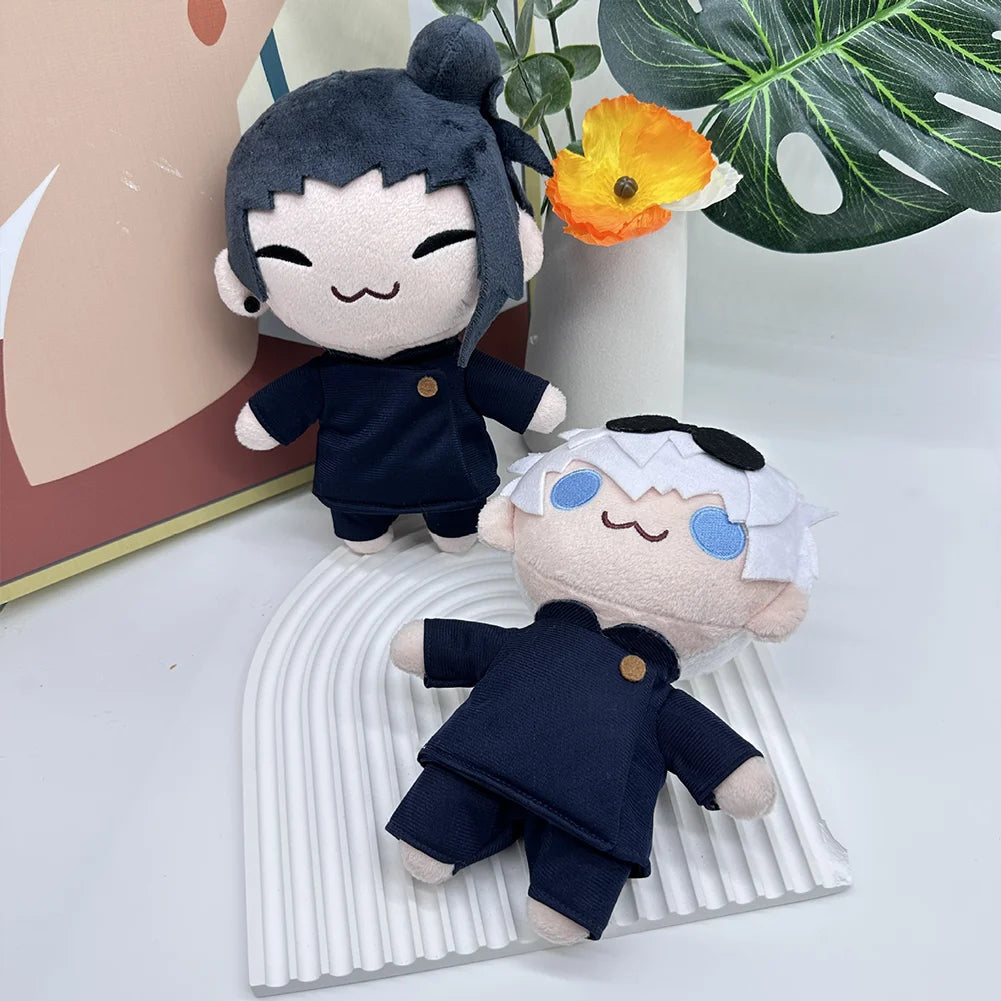 JJK Anime Plush dolls Satoru Gojo plushies Geto Suguru Dolls cute Cotton Cosplay Toy room Soft Pillow decoration birthday Gift