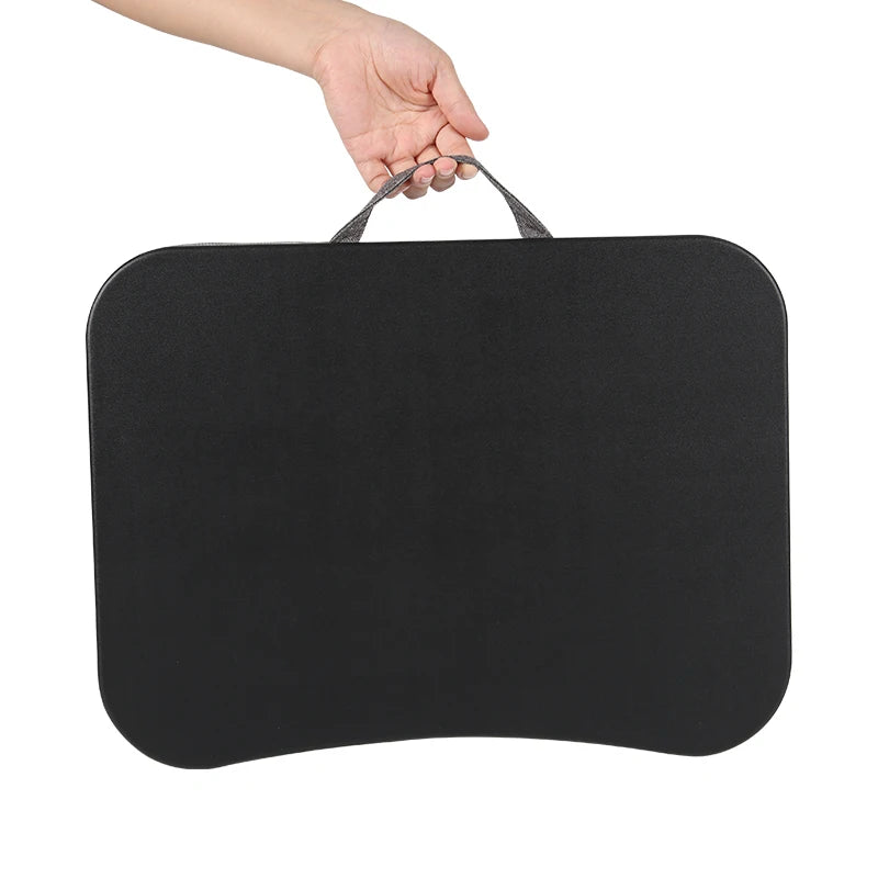 MUMUCC Multifunctional Laptop Desk With Cushion and Filled with Foam Particles, Small Pillow Table, Hard Mouse Pad Large