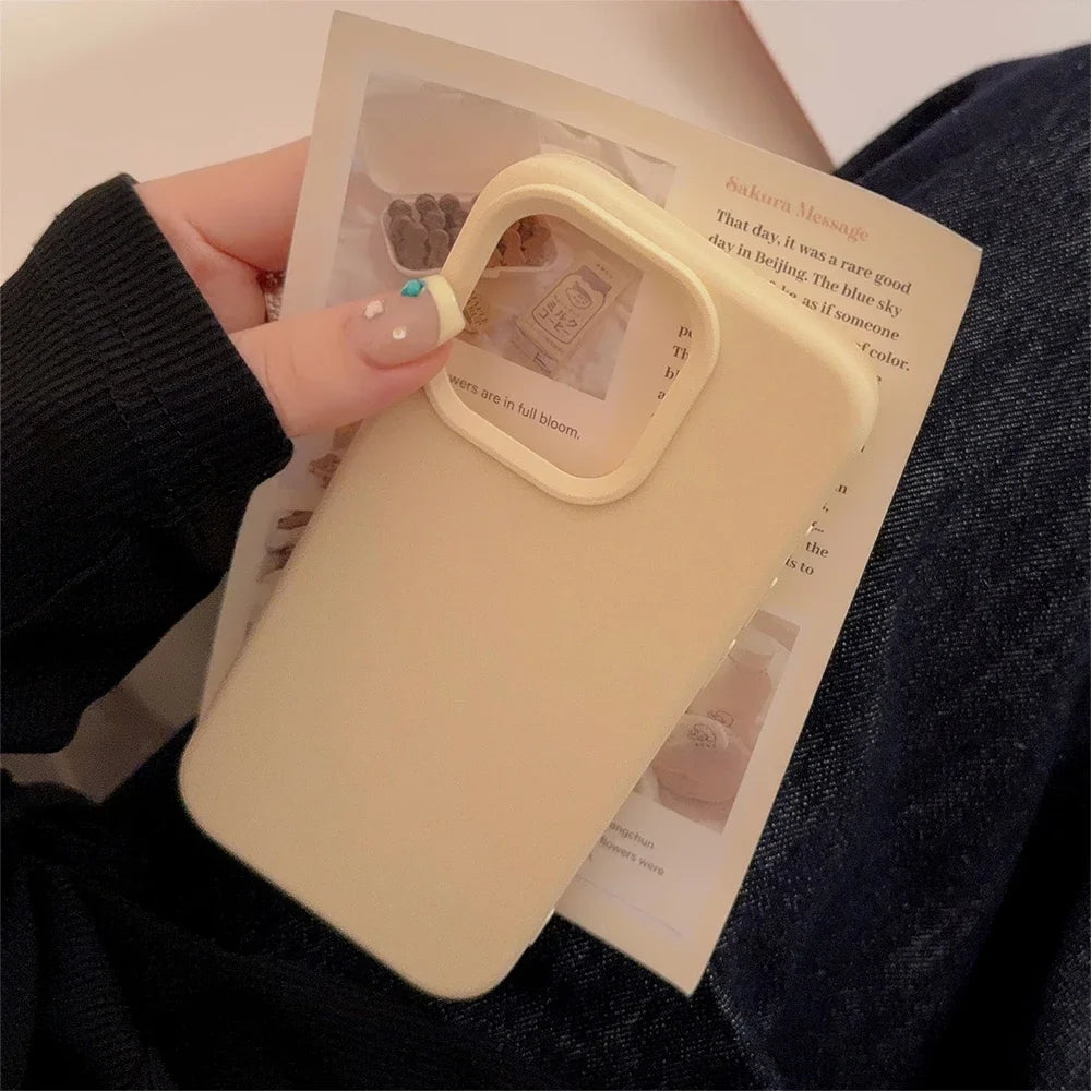 Dopamine-Inspired Silicone Solid Color Simple Fashion Phone Case for iPhone 17 Pro 16 Plus 16 Pro Max 15 14 13 12 11 Back Cover