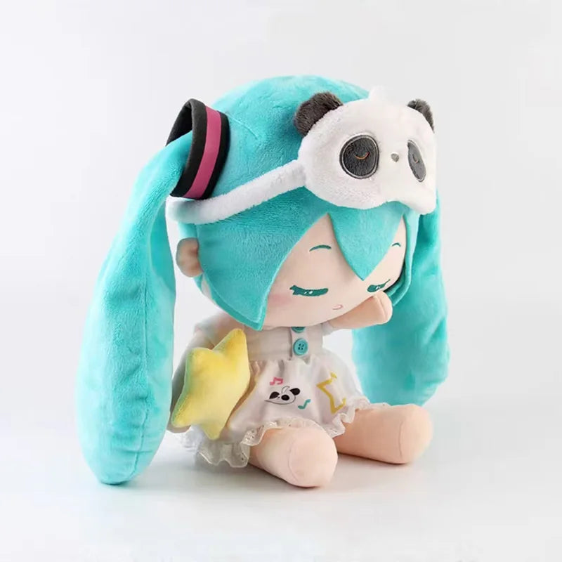 Anime Hatsune Miku Plush Doll Cartoon Peripherals Cute Sleep Accompany Doll Soft Toy Girls Birthday Gifts