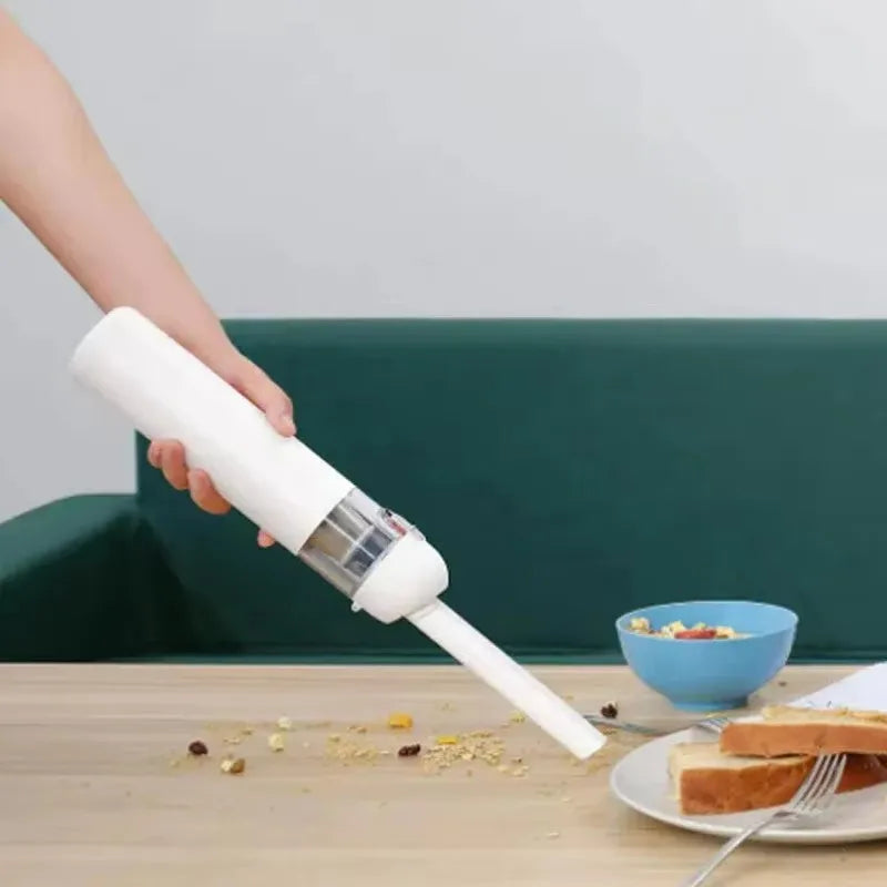 Vacuum Cleaner Mini Car Cleaning Powerful Suction Handheld Car Vacuum Cleaner Rechargeable for Car and Home Auto Vacuum Cleaner