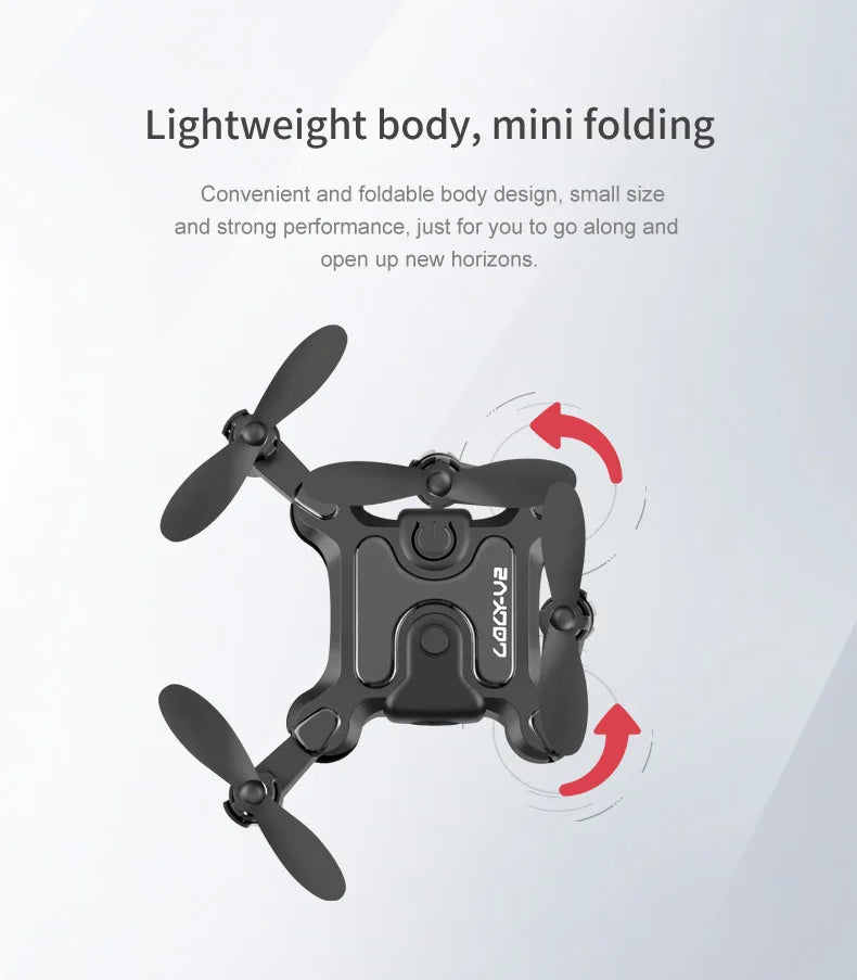 Mini V2 Drone 8k Professional Hd Dual Camera 5G FPV Air Pressure Wifi Remote Control Aircraft Obstacle Avoidance Aerial Drone