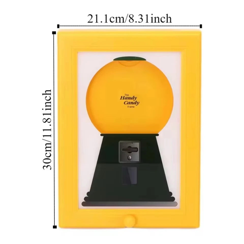 Candy Dispenser Picture Hanging Suitable Handy Fast Distribution Candies For Birthday & Holiday Gifts Creativity Storage Decors