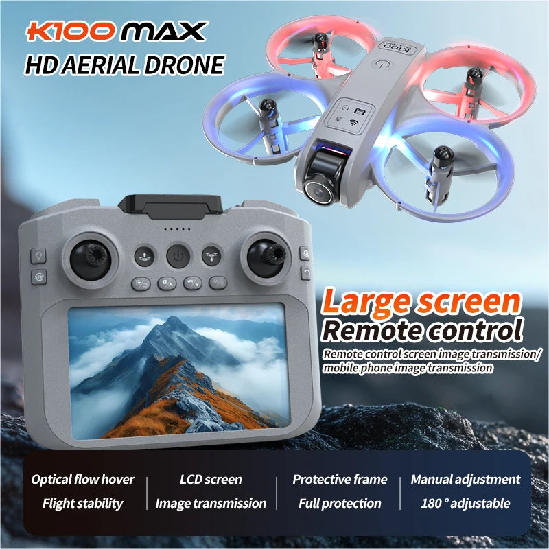 2026 New K100 MINI Drone 8K GPS Professional HD Aerial Photography Remote Control Aircraft HD Dual Camera Quadcopter child Gift