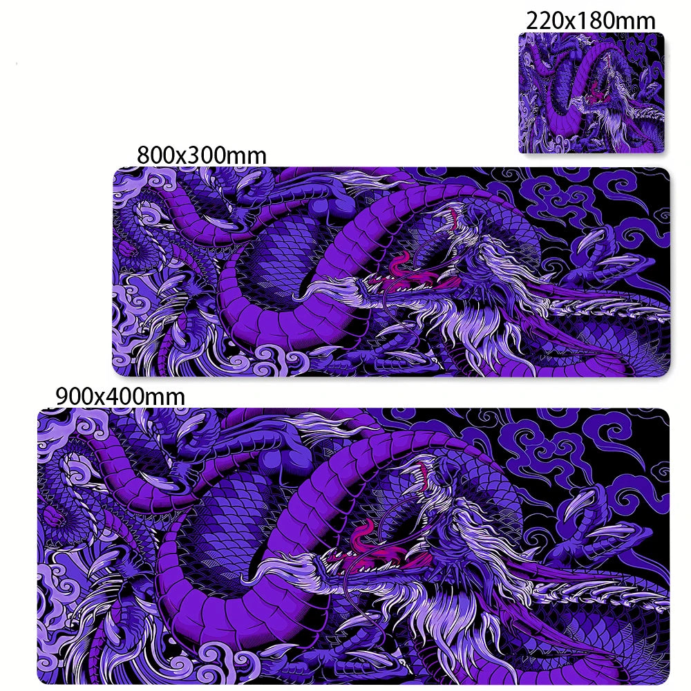 Gaming Mouse Pad Large Dragon Gamer Mousepad Computer Gaming Table Carpet Desk Mat XXL 800x300mm Mouse Mat Rubber Keyboard Pads