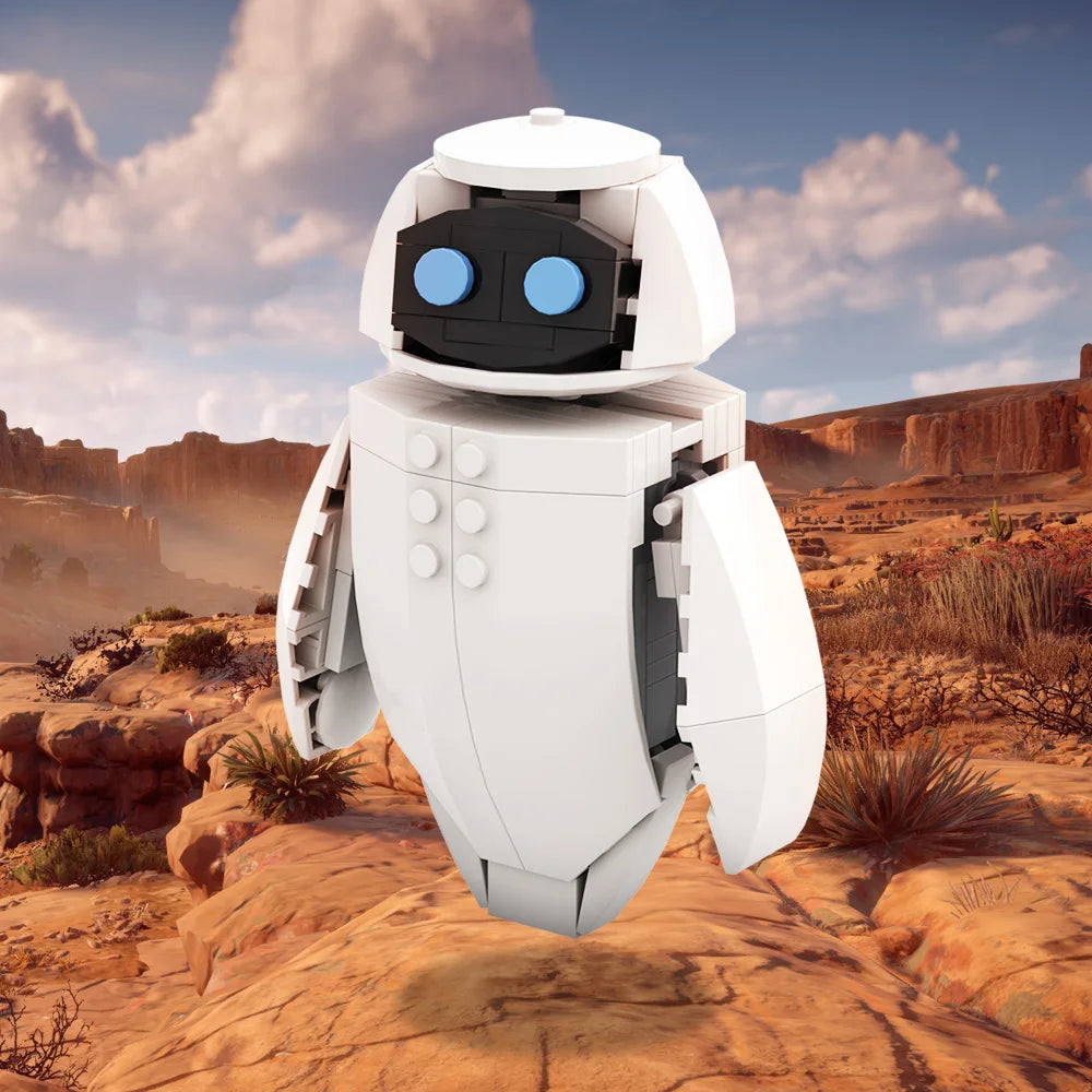 152PCS MOC Building Blocks Robot Model - Walle Eva Eve Desktop Decor Assembly Toys for Kids Gift