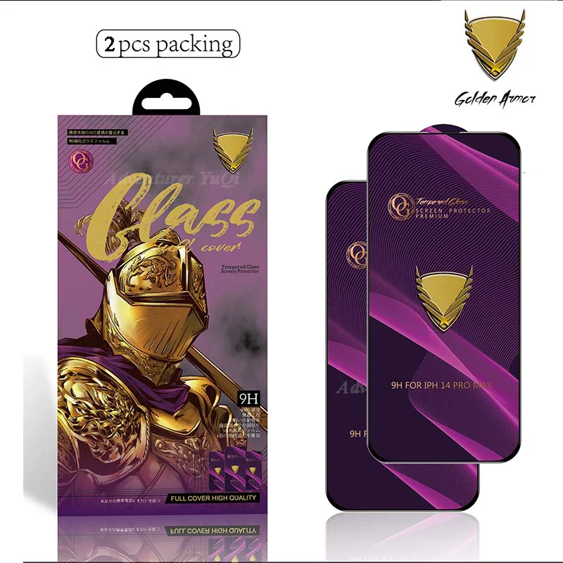 Premium Tempered Glass For iPhone 17 Air 16e 16 15 14 13 12 11 Screen Protector Pro Max 9H HD Full Glue X XR XS 7 8 Plus Armor