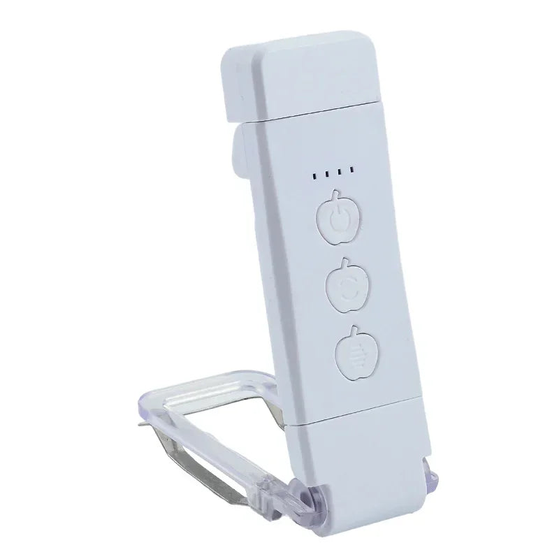 Book Light Brightness Adjustable for Eye-Protection USB Rechargeable LED Clip on Portable Bookmark Light for Reading in Bed Car