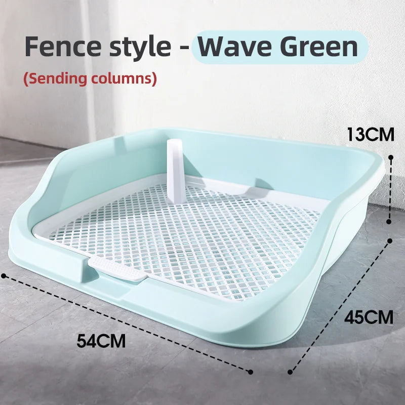 HOOPET Dog Toilet Pet Training Toilet For Dog Teddy Anti-Splash Toilette enclosure Dog toilet Pet Dog Supplies