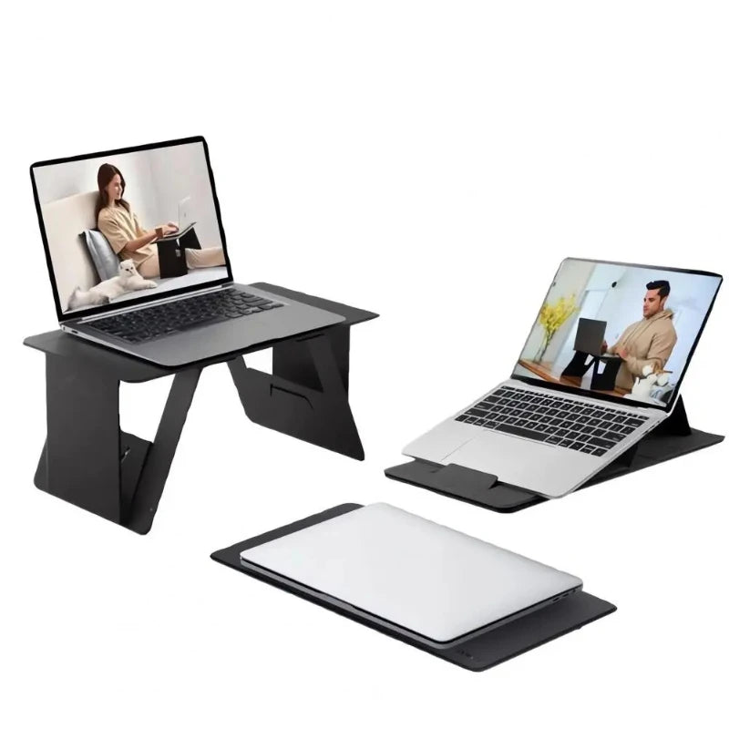 Multi functional foldable laptop stand, book desk,tablet stand,food tray,waterproof and moisture-proof,essential for lazy people