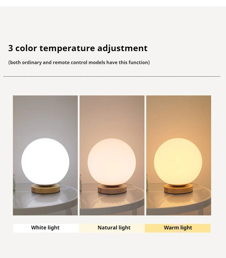RGB Color Changing LED Night Light USB Rechargeable LED Table Lamp Bedside Lamp for Home Office Bedroom Living Room Light