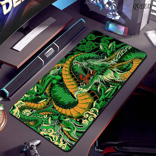 Gaming Mouse Pad Large Dragon Gamer Mousepad Computer Gaming Table Carpet Desk Mat XXL 800x300mm Mouse Mat Rubber Keyboard Pads