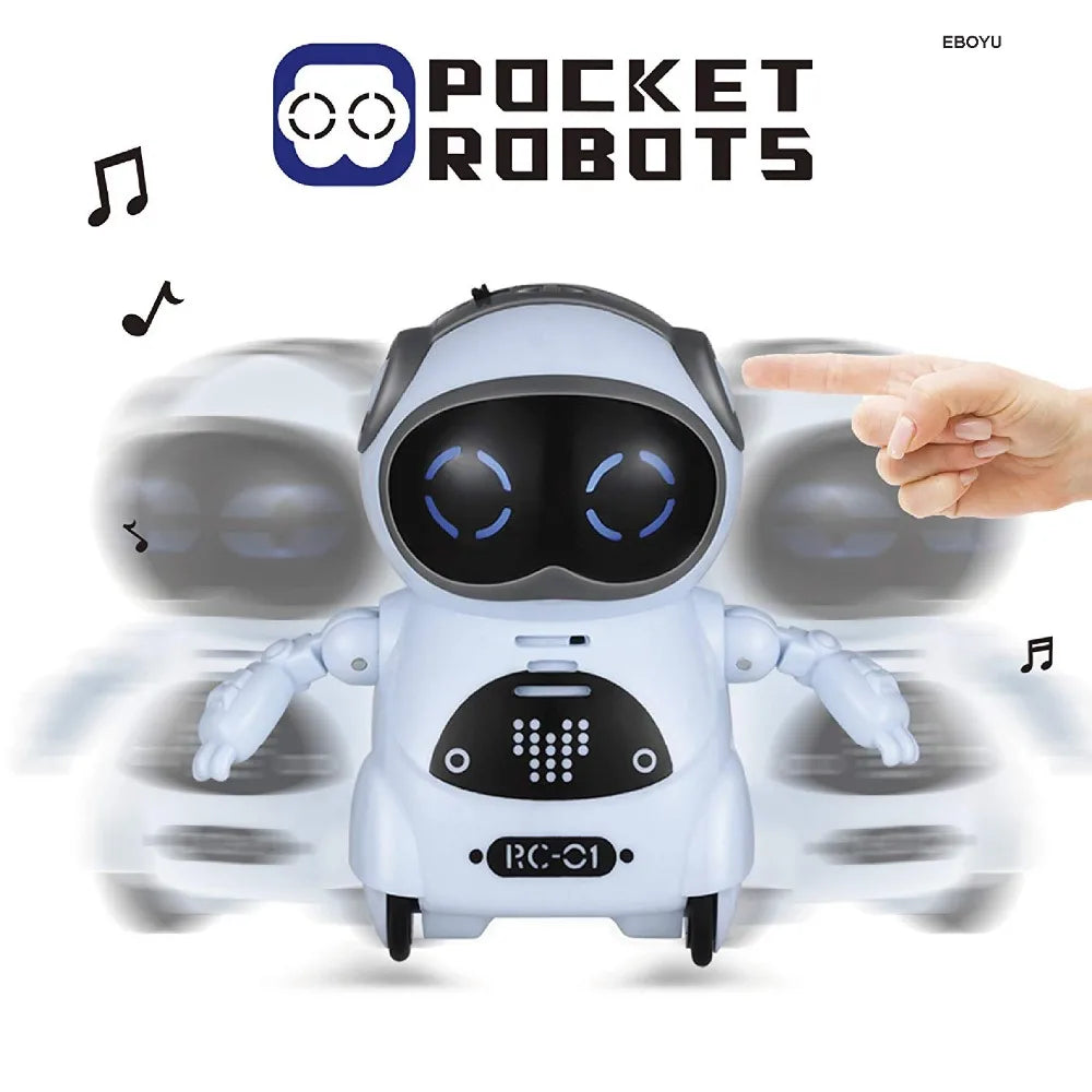 Mini Smart Robot Toy Robot can Talk Interactive Dialogue Voice Recognition Recording Singing and Dancing Storytelling