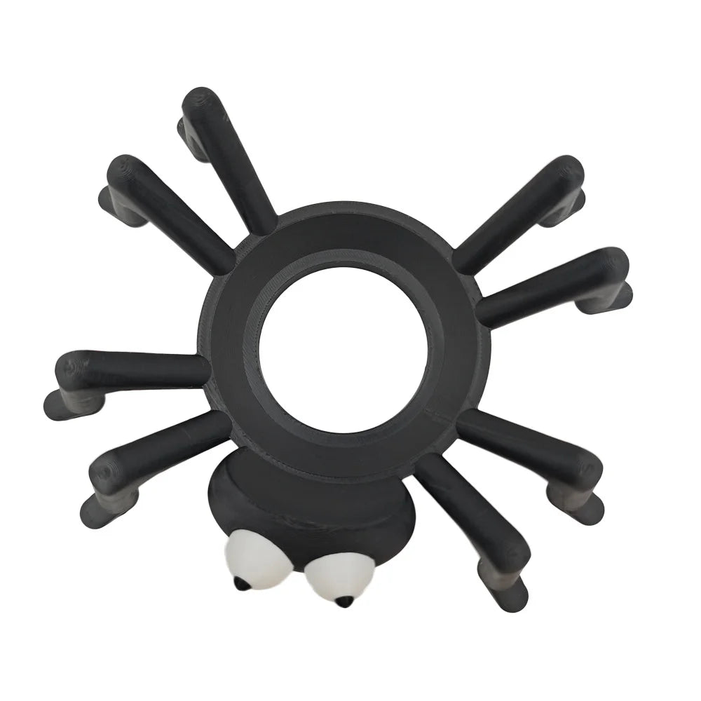 3D Printed Big-Eyed Spider Speaker Stand for Echo Dot 4th/5th Generation, Cool Desktop Decoration, Birthday Gift