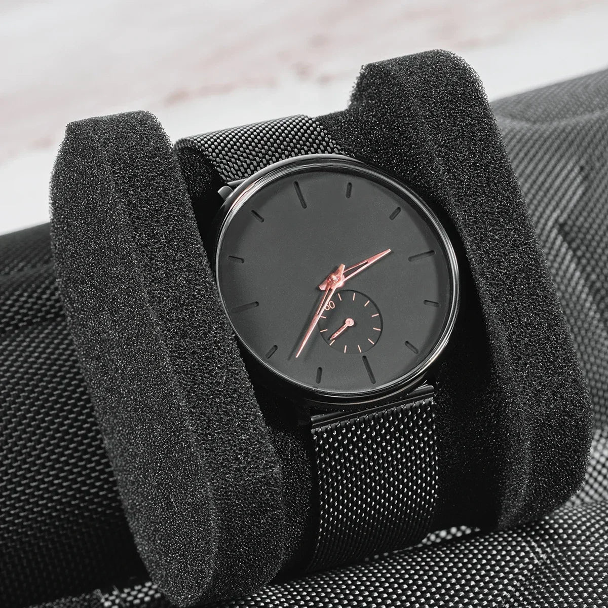 Watch Box Organizer Watch Travel Case Portable Storage Watch Display Holder for Wristwatches and Smart Watches Men Women Gift